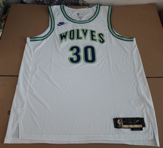 30 Cox Wolves 2023-24 Classic Jersey white player version